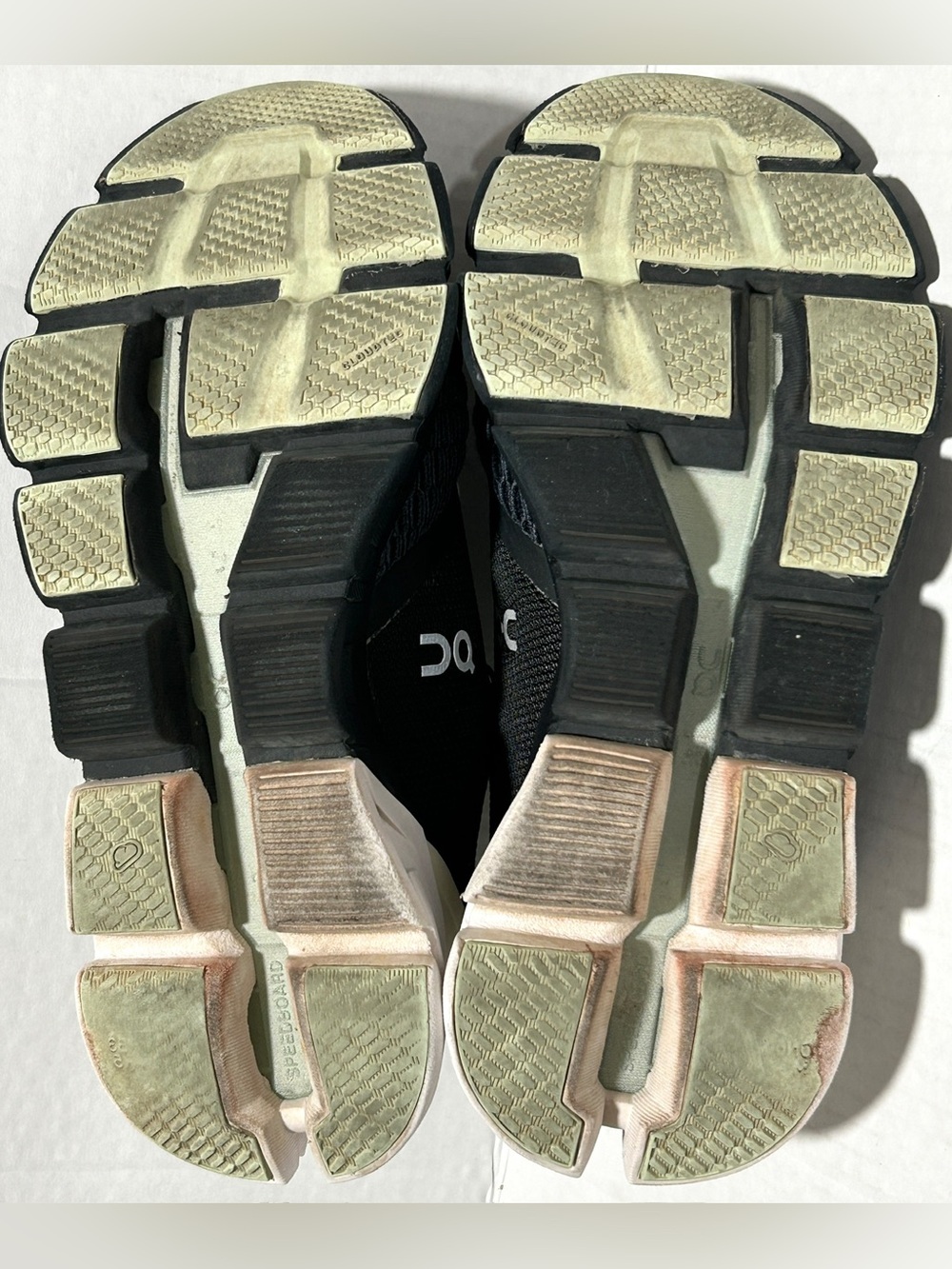 On Running Women's Black Mint Performance Sneakers - Picture 11 of 11